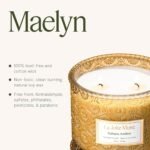 LA JOLIE MUSE Amber Candle – Large 2-Wick Soy Candle for Home, 60-Hour Burn, Perfect Gift for All, 12oz. - Image 6