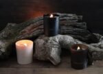 Luxury Velvet Rose & Patchouli Candle for Women - 7.4oz Aromatherapy with Strawberry & Clear Quartz Crystals - Image 9
