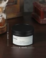 Obsidian Crystal Energy Candle: Baltic Amber for Aura Health, Emotional Support & Affirmation Gift. - Image 6