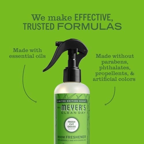 41UKUpnQ8UL._SL500_.jpg Mrs. Meyer's Clean Day Room Freshener in Fresh Cut Grass Scent, 8 oz Non-Aerosol Spray. - Image 5