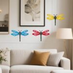 Metal Dragonfly Wall Decor for Outdoor Gardens, Terraces, and Cozy Indoor Spaces (14.5×13.3 IN) – Perfect Gift Idea! - Image 6