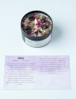 Obsidian Crystal Energy Candle: Baltic Amber for Aura Health, Emotional Support & Affirmation Gift. - Image 7