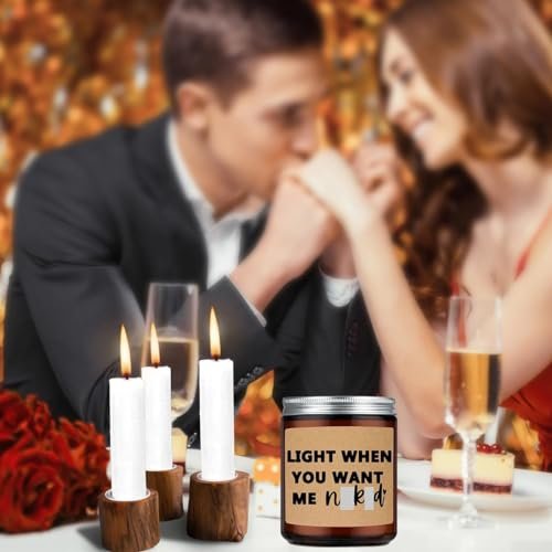 41VB0o5eFWL._SL500_.jpg LEIOH Anniversary & Valentine's Day Gifts: Funny Lavender Candle for Him, Her, Boyfriend, Girlfriend, Birthday & Christmas - Image 6