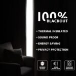Zyvola 100% Blackout Curtains, 84" Length, 2 Panels, Faux Linen, Thermal Insulated, Beige. Ideal for Bedroom & Living Room. - Image 6