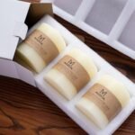 MOZEAL 3" x 4" Unscented White Pillar Candles Set of 3 - Dripless, Smokeless, 60-Hour Burn Time for Weddings & Home Decor. - Image 5