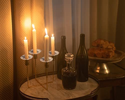41YJlZROaqL._SL500_.jpg Ohr Candles 50-Pack Extra Heavy Disposable Aluminium Foil Candle Holders and Drip Cups - Image 6