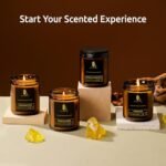 Scented Candle Set: 4-Pack Soy Candles for Home. Magnolia, Sandalwood, Amber, Lemon Eucalyptus, Vintage Oak. Perfect Gift for All! - Image 5