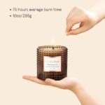 LA JOLIE MUSE Woody Jasmine Scented Candles - Luxury 10oz Gift for Women, Mother's Day, 75-Hour Burn, Natural Soy Wax. - Image 4