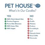 Pet House Citrus Candle: Long-Lasting, Plant-Based, Clean-Burning Candle for Pet Odor Control. - Image 5