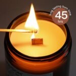 VALLYDOM Scented Candles, 7.5oz Relaxing Aromatherapy Candle with Wooden Wick—45hrs of Stress Relief for Men & Women. Perfect Birthday Gift! - Image 4