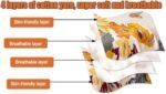 MSGKV Boho Floral Throw Blanket for Couch - Cozy Cotton 50" x 60" Cover for Living Room - Image 4