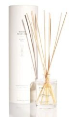 Brooklyn Candle Studio Reed Scent Diffuser - Maui - Relaxing Oil Diffuser, Sea Salt, Driftwood & Ylang Ylang Fragrance, 8 Rattan Diffuser Reeds, Clean Ingredients - 3.7oz