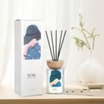 Jasmine & Gardenia Reed Diffuser Set, 4oz (120ml) - Natural Home Fragrance for Office & Bathroom Decor - Image 5