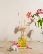 Brooklyn Candle Studio Maui Reed Diffuser - Sea Salt, Driftwood & Ylang Ylang - 8 Rattan Reeds, 3.7oz - Image 5