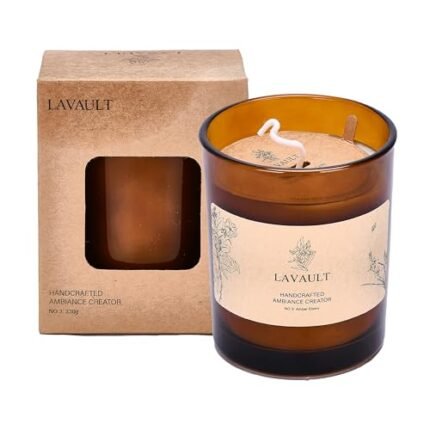 Lavault Scented Candles with Zen Scent - Aromatherapy for Relaxation, Stress - Soy Candles Gifts for Women, Mothers Day, Housewarming, Birthday - Aroma Fragrance Candle for Home, Bathroom, Spa