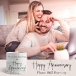 Anniversary Candle - Perfect Gift for Men, Women & Couples - Romantic 6oz Gifts for Him or Her - Image 6