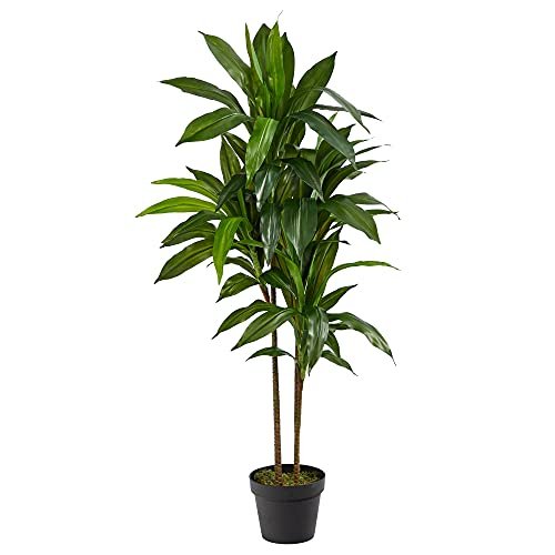 Almost Natural 48-Inch Real Touch Dracaena Silk Plant in Green Nearly Natural 48in Dracaena Silk Plant (Real Touch) Green