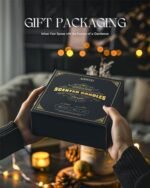 AOOVOO Men's Scented Candle Set - 4 Pack, 36oz Soy Wax, 200 Hour Burn, Sandalwood Oud & More - Image 6