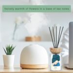 Jasmine & Gardenia Reed Diffuser Set, 4oz (120ml) - Natural Home Fragrance for Office & Bathroom Decor - Image 3