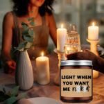 LEIOH Anniversary & Valentine's Day Gifts: Funny Lavender Candle for Him, Her, Boyfriend, Girlfriend, Birthday & Christmas - Image 5