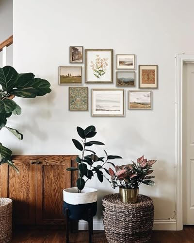 41zpNaS7wvL._SL500_.jpg Vintage Gallery Wall Art Set - Retro Farmhouse Nature Canvas Prints for Living Room Decor【Unframed】 - Image 4