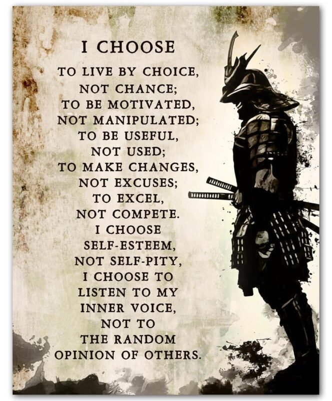 Our Review: Warrior Creed Wall Art That Empowers Spaces