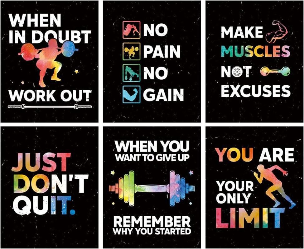 We Review: Inspirational Gym Posters That Motivate Your Workout