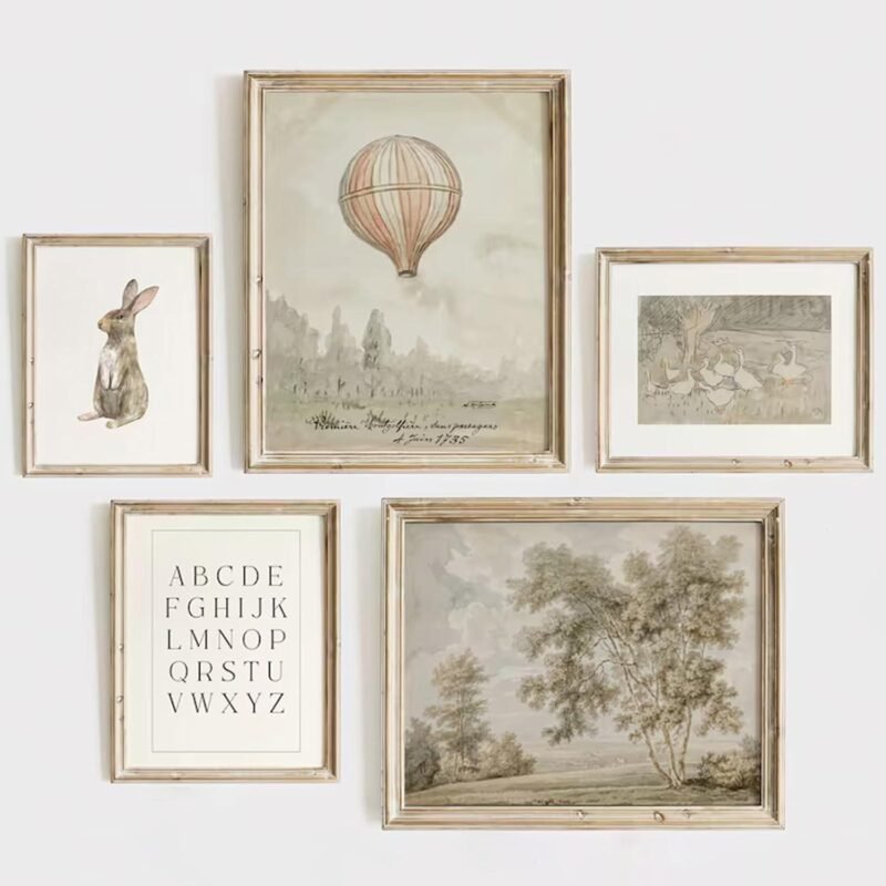 We Review: Elegant Vintage Nursery Wall Art for Cozy Rooms