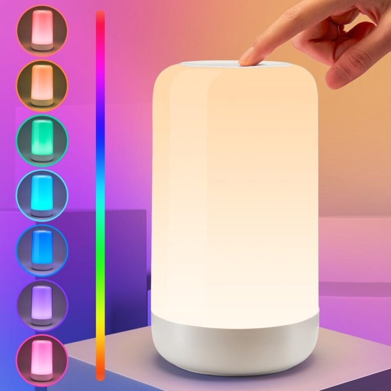 Our Friendly Review: Versatile LED Lamp with 32 RGB Colors & Touch Control