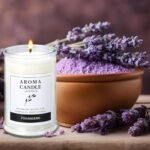 Foxandern Lavender Scented Candles – 12 oz for Home, Lasts 80 Hours, Strong Aroma - Image 4