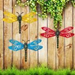 Metal Dragonfly Wall Decor for Outdoor Gardens, Terraces, and Cozy Indoor Spaces (14.5×13.3 IN) – Perfect Gift Idea! - Image 5