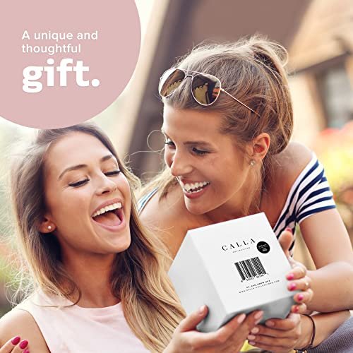 511dNCjUjHL._SL500_.jpg ThreeKin Warm Hugs Scented Candles: Natural Soy Wax, Aromatherapy Gift, Long-Lasting 75-Hour Burn, Lemongrass Lavender, Designed in USA. - Image 6