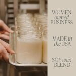 Sweet Water Decor Farmhouse Candle | Autumn Cinnamon Nutmeg | 9oz Soy Candle, 40-Hour Burn, USA-Made - Image 7