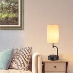 Dreamholder 2-Pack Table Lamp: Modern Desk Lamp with 3 USB Ports, AC Outlet, and Phone Stands, Ideal for Bedroom and Office. - Image 9
