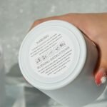 Non-Toxic Amber Scented Candle with Crystals & Wooden Wick – 50hr Aromatherapy Gift for Women. - Image 6