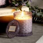 LA JOLIE MUSE Lavender Lilac Candle - Perfect Mothers Day Gift, 6oz Aromatherapy Candle, 40-Hour Burn Time. - Image 3