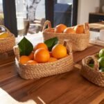 Stylish Set of 4 Natural Jute Rope Baskets for Organizing Your Nursery or Bedroom Decor. - Image 3