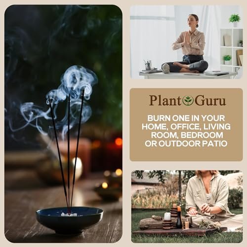 51BgEaETC3L._SL500_.jpg Japanese Cherry Blossom Incense Sticks - 11" Bundle with 85-100 Sticks for 45-60 Min Burn Time. - Image 5