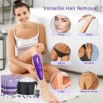 BLITZWAX Brazilian & Bikini Waxing Kit for Women: Hard Wax Warmer for Face, Legs & Body—Beginner-Friendly, Quick Heating, 28 Accessories. - Image 3