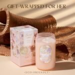 M&SENSE Aromatherapy Pink Soy Candle—Fresh Roses, 10.6 oz, 60-Hour Burn, Perfect Gift for Birthdays, Valentine's Day, and Mother's Day. - Image 6