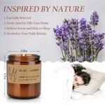 Home Scented Candles Set - 4 Pack Soy Candles for Men/Women, Long-Lasting Lavender Gifts, Perfect for Mother's Day, Birthdays, Anniversaries. - Image 6