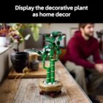 LEGO Botanicals Lucky Bamboo Building Set - Fake Indoor Plant Décor for Adults 18+ - Ideal Gift for Birthdays - 10344 - Image 6