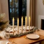 Homemory 9.6" Ivory LED Flameless Taper Candles with Remote Timer – Dripless, 3D Flickering Flame for Holidays. Perfect for Fireplace Decor! - Image 9