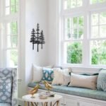 Noxozoqm Metal Tree Wall Decor: Rustic Black Tree Art for Home, Office, and Farmhouse Indoors or Outdoors. - Image 3