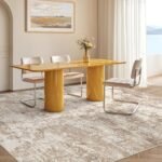 Micgeek 9x12 Abstract Area Rug: Soft, Washable, Non-Slip, Modern Low Pile for Living Room, Bedroom, and More. - Image 8
