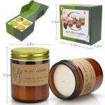 Home Scented Candles Set - 4 Pack Soy Candles for Men/Women, Long-Lasting Lavender Gifts, Perfect for Mother's Day, Birthdays, Anniversaries. - Image 2