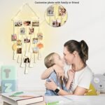 Homecor Macrame Photo Display: Boho Wall Decor with 30 Clip Picture Frame, Perfect Gift for Teen Girls 10-14! - Image 5