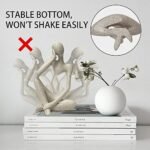 Prosfalt Sandstone Resin Abstract Sculpture - Left Reverie Figurine for Home & Office Decor - Image 3