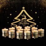 100 Pack Unscented Tea Candles - 8 Hour Burn Time for Shabbat, Weddings, Christmas & Home Decor - Image 9