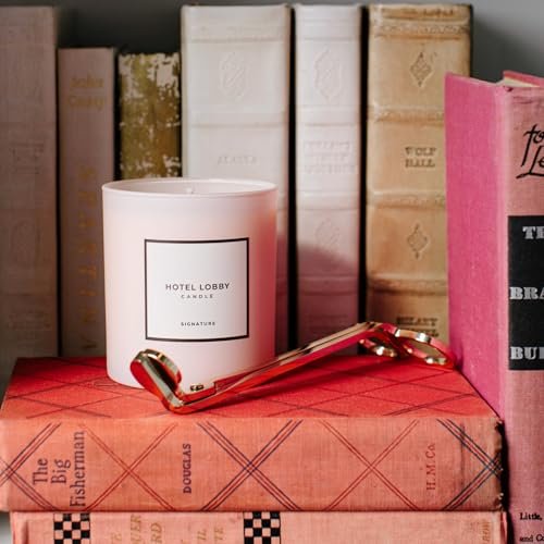 51YomYI6m6L._SL500_.jpg Luxury Hand-Poured 9.75oz Soy Wax Candle - Amber, Cedar & Musk - 65-Hour Burn, Reusable Vessel. - Image 2